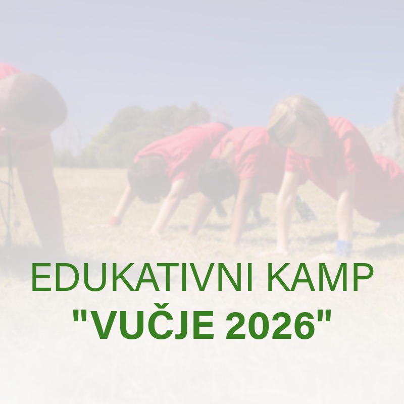 KAMP NA VUČJU OSNAŽIO MLADE...